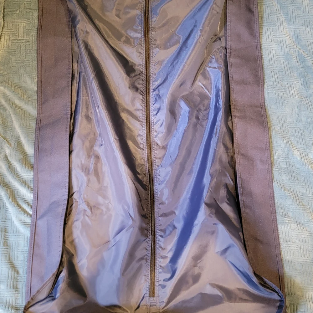 Wally Bags Blue Premium Garment Dress Bag Made In USA Lock 52